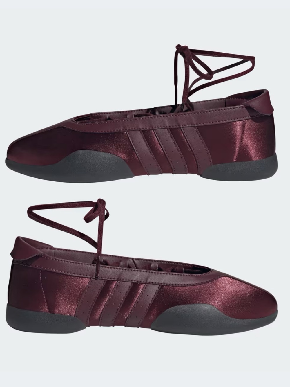 🍷 Adidas Taekwondo Mei Ballet Satin Maroon 🍷